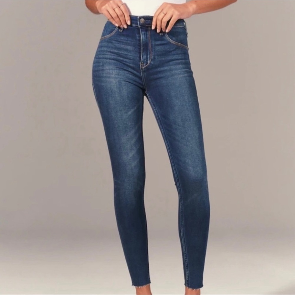 Abercrombie ultra high rise Jeggings jean leggings